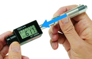 （图2）HT-1000A里氏硬度计 加载示例