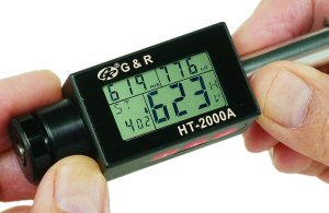 （图4）HT-1000A里氏硬度计 测试数值显示